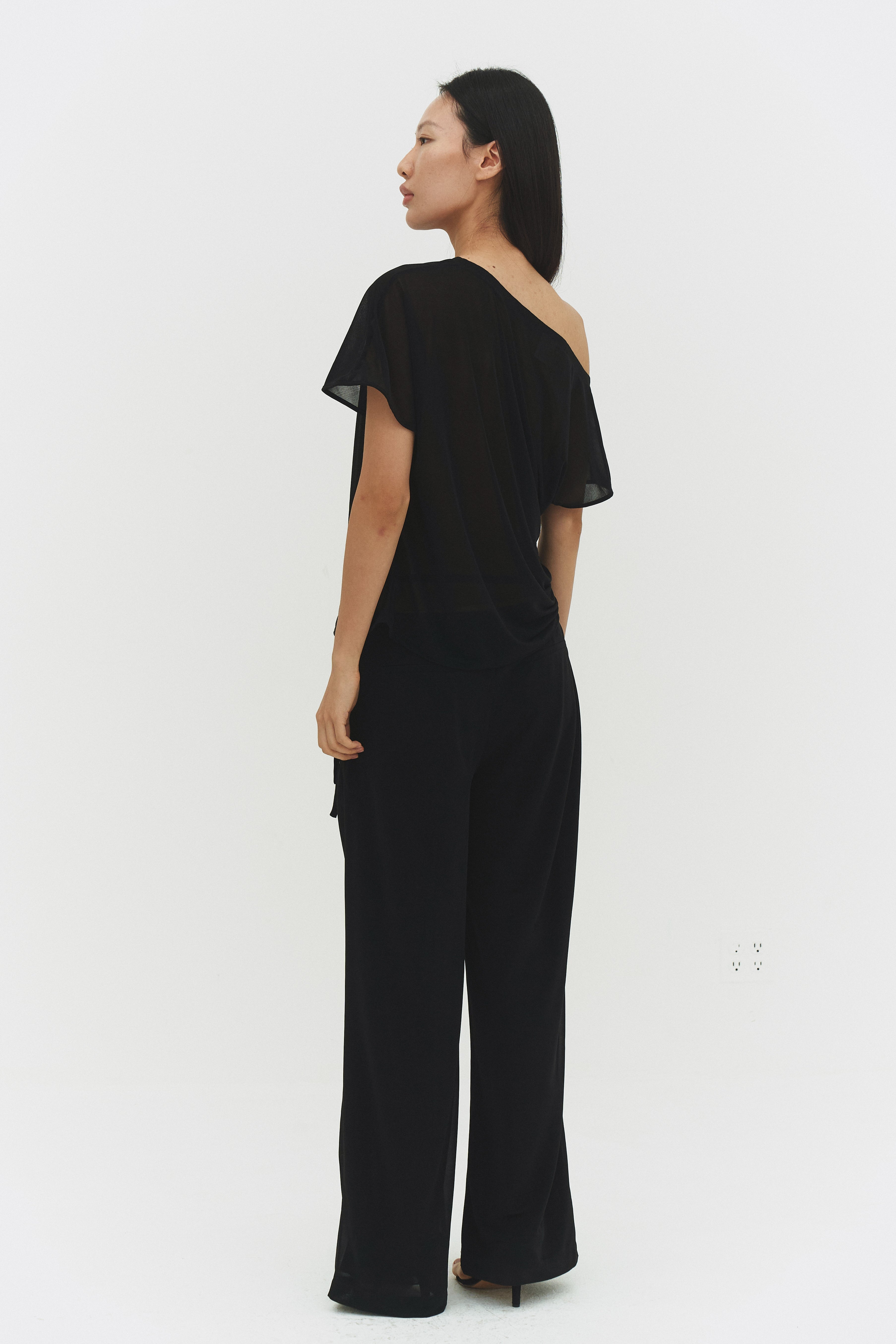 BRISA TOP IN BLACK